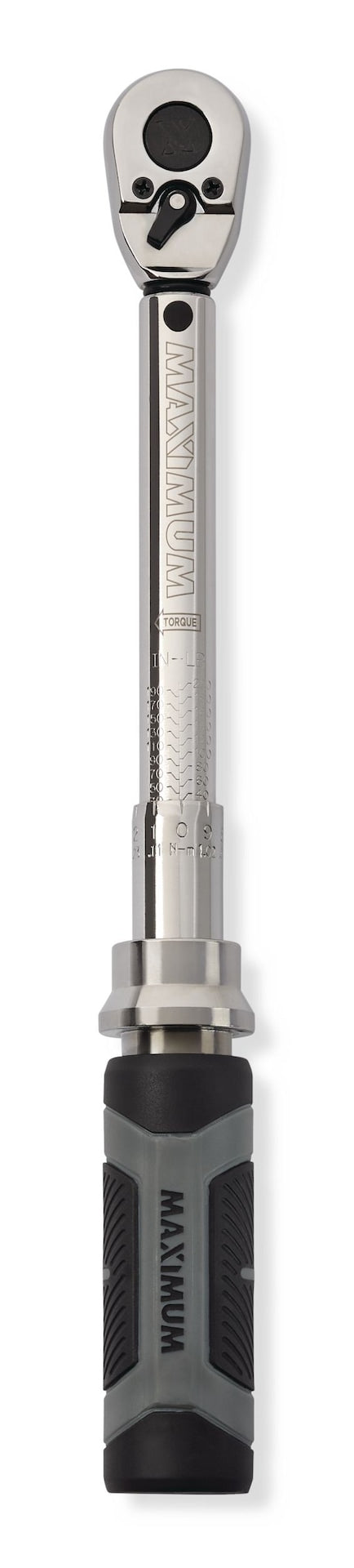 MAXIMUM Torque Wrench, 1/4-in Drive, 40-200 in-lb M1