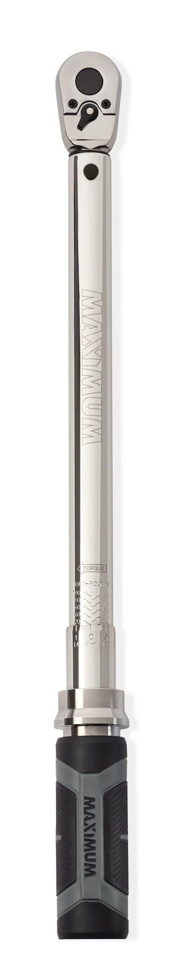 MAXIMUM Torque Wrench, 3/8-in Drive, 20-100 ft-lb U4
