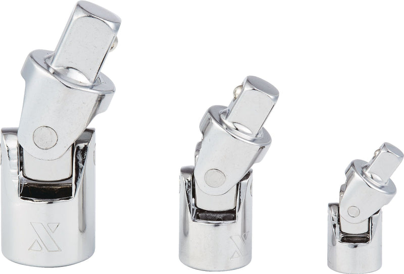 MAXIMUM U-Joint Socket Set, 3-pc, CRV G1