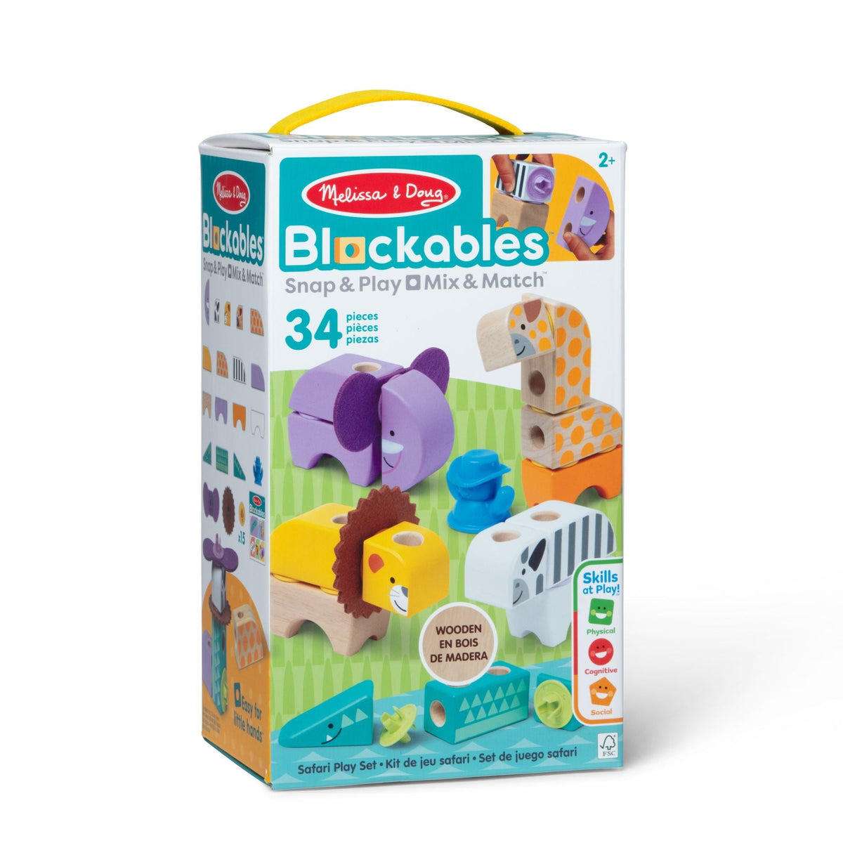 Melissa and Doug/Spin Master Blockables for Ages 2+