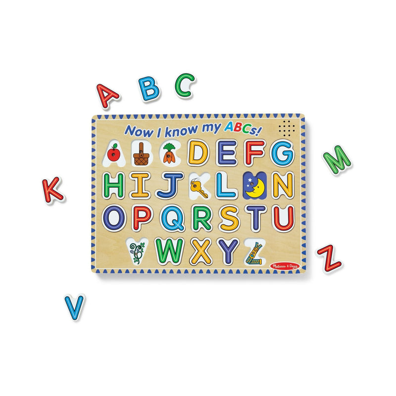 Melissa & Doug Alphabet Sound Puzzle Playset, Ages 3+ A5