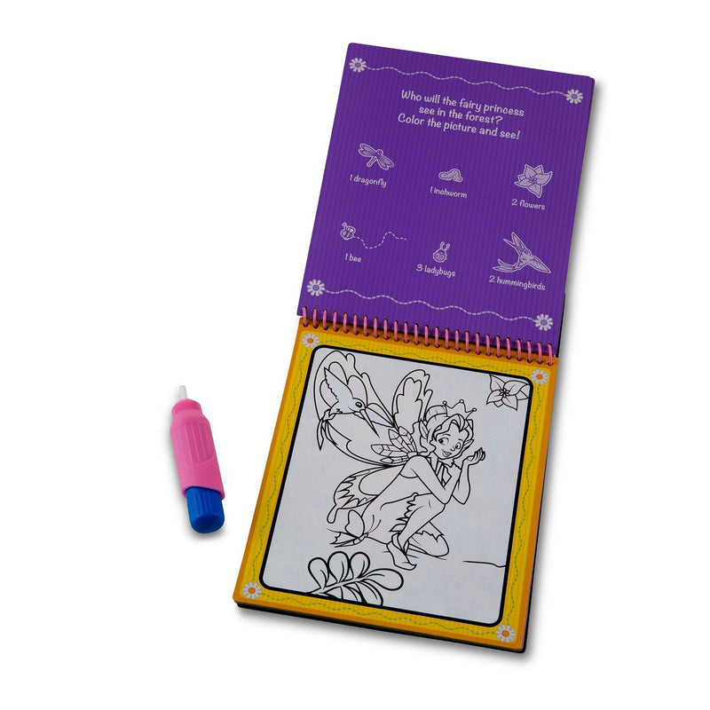 Melissa & Doug On the Go Water Wow! Reusable Water-Reveal Activity Pad - Fairy Tale T3