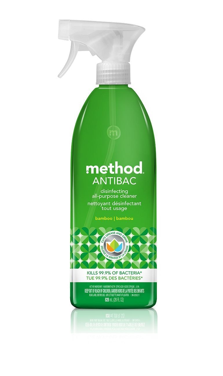 method Antibacterial Disinfecting All-purpose Cleaner, Bamboo, 828-mL B0