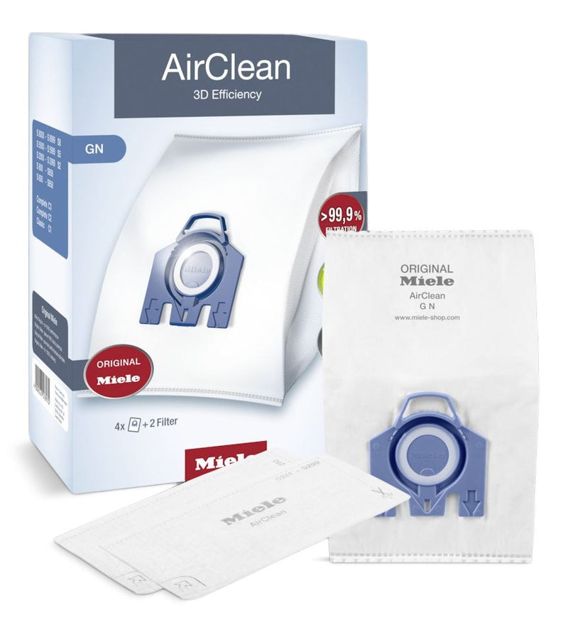 Miele AirClean 3D GN Dust Bags, 4-pk I2