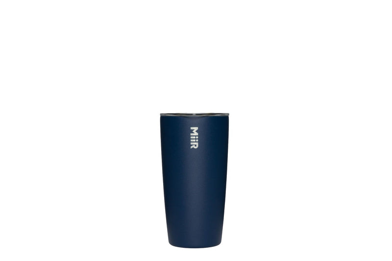 MiiR Insulated Stainless Steel Travel Tumbler with Press-Fit Slide Lid, Tidal Blue, 16-oz E7