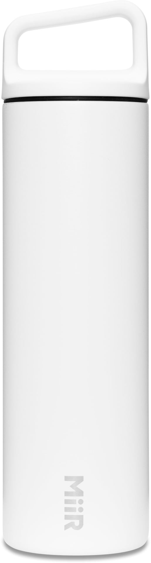 MiiR Wide Mouth Stainless Steel Insulated Travel Water Bottle, White, 20-oz I7