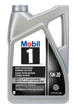 Mobil 1 5W20 Synthetic Engine/Motor Oil Set, 4.73-L + 1-L