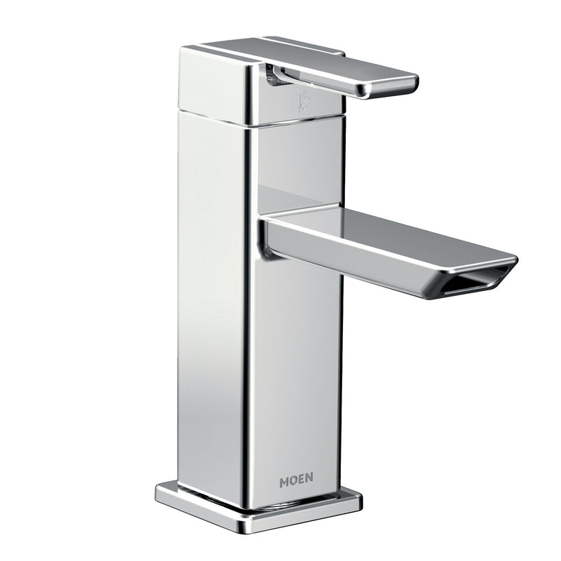 Moen 90-Degree 1-Handle Modern Lavatory Faucet, Chrome M9