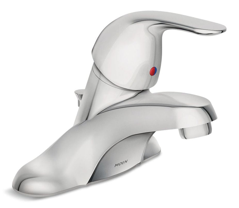 Moen Adler Single Handle Bathroom Faucet, Chrome O6