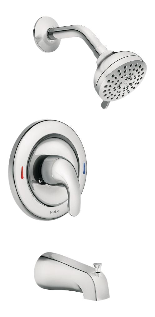 Moen Adler Single Handle Tub Shower with Posi-Temp, Chrome Z7