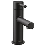Moen Align Single Handle Single Hole Bathroom Sink Faucet, Matte Black