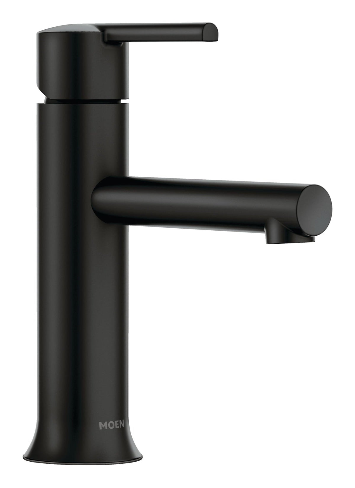 Moen Arlys Single Handle Bathroom Faucet, Matte Black