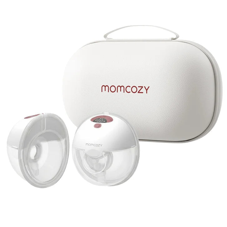 Momcozy Smart Breast Pump + Milk Storage Bags + Breast Pump Wipes G8