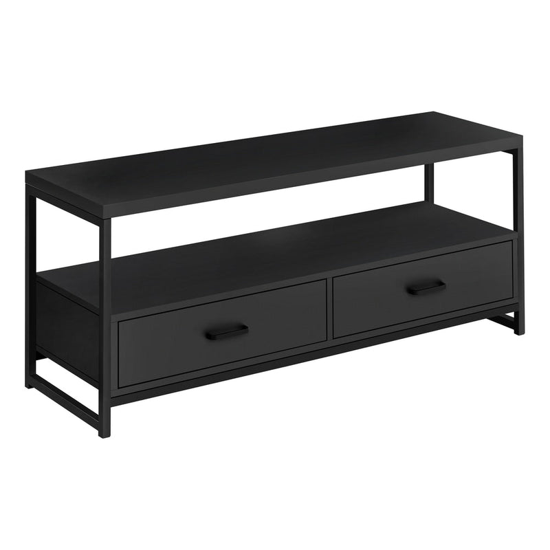 Monarch Specialities 2-Tier Industrial TV Stand I9
