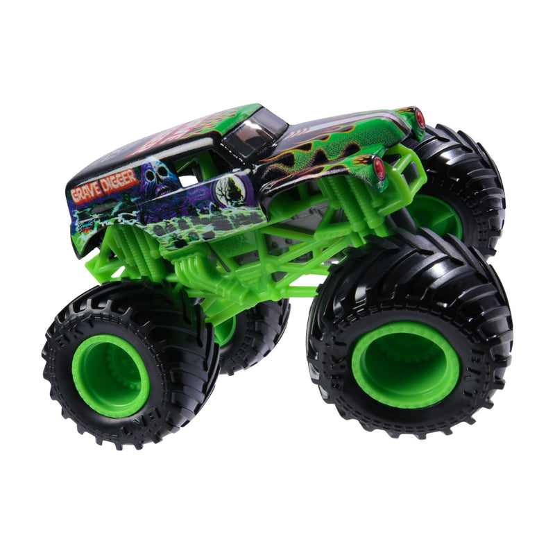 Monster Jam 1:64 Die-Cast Collectible Monster Truck Toy with Driver Figure, Assorted, Ages 3+ F4