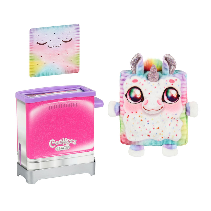 Moose Cookeez Makery Toasty Treatz Toaster with Scented Plush Single Pack, Assorted, Ages 5+ W8