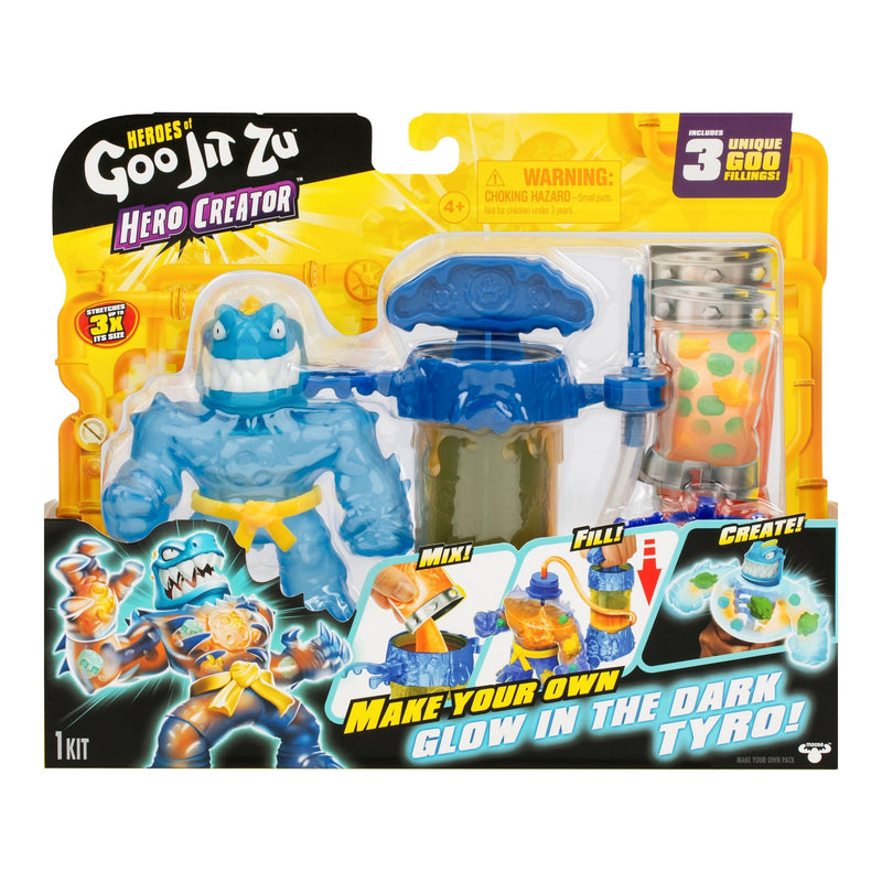 Moose Heroes of Goo Jit Zu Glow-in-the-Dark Extreme Hero Creator K3