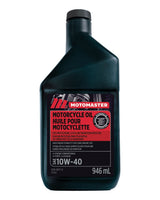 MotoMaster 10W40 4-Stroke Motorcycle Oil, 946-mL