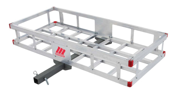 MotoMaster Aluminum Hitch Basket Cargo Carrier, 500-lb Capacity X6