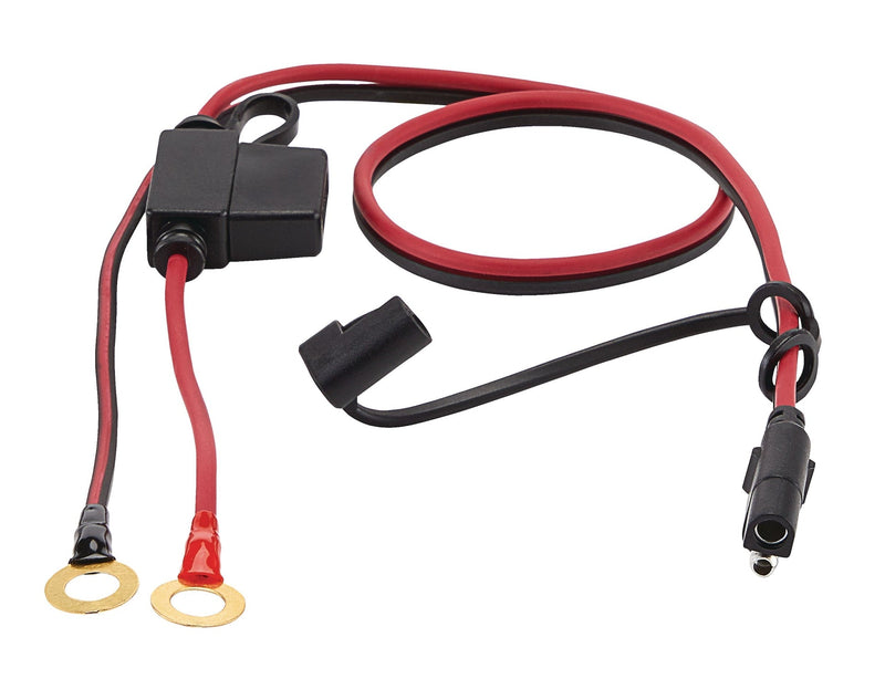 MotoMaster Battery Charging Ring Terminal Lead with SAE Quick-disconnect A7