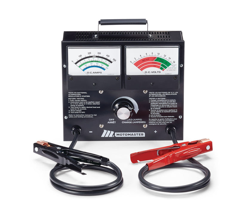 MotoMaster Battery Tester, 500-Amp Load, 12V Z6