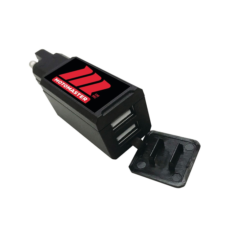 MotoMaster Dual USB Port with SAE Quick-disconnect S9