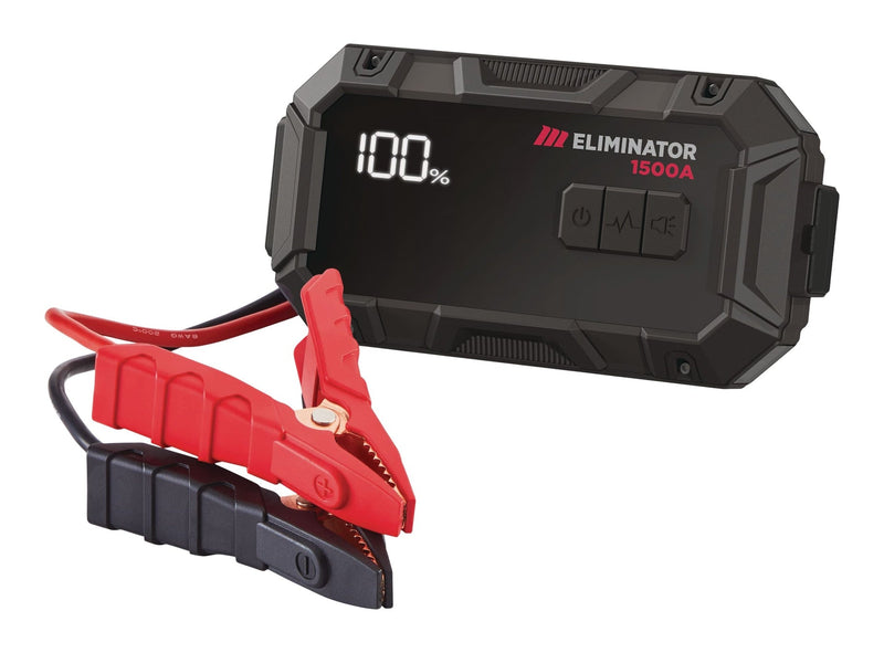 MotoMaster Eliminator XB15 Lithium Booster Pack/Jump Starter & USB Power Bank, 1500A U3