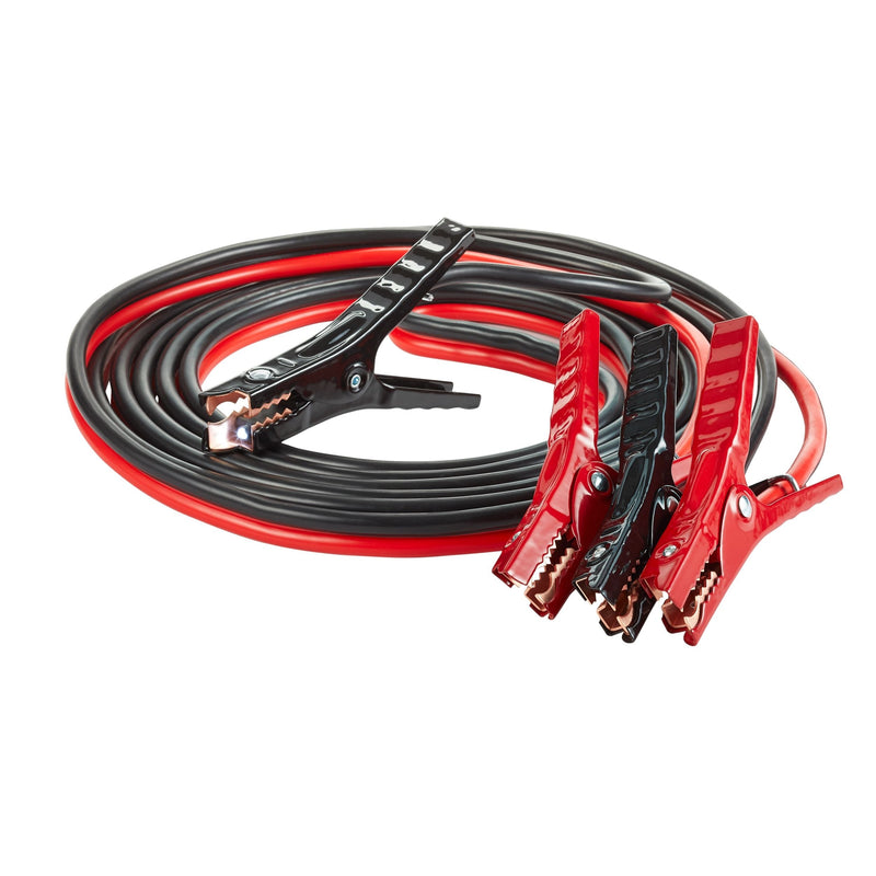 MotoMaster Medium-Duty Booster/Jumper Cables with Built-in LED Lights, 4-Gauge, 20-ft A2