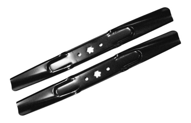 MTD Lawn Tractor Two Blade Replacement Set, 2-in-1, 00-in, 5 star mount S2