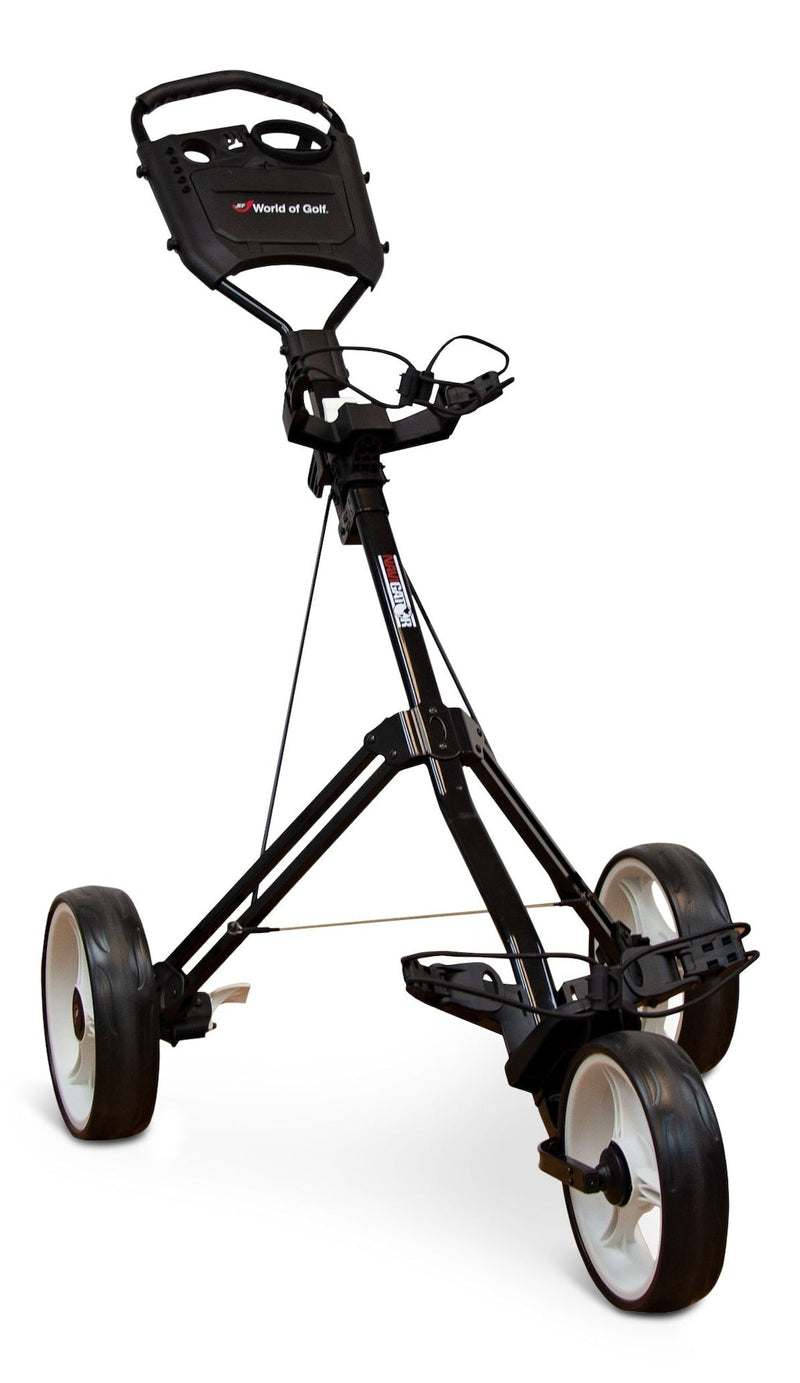 MTRX Navigator 3 Wheeled Golf Cart, Ergonomic Handle, Black W5