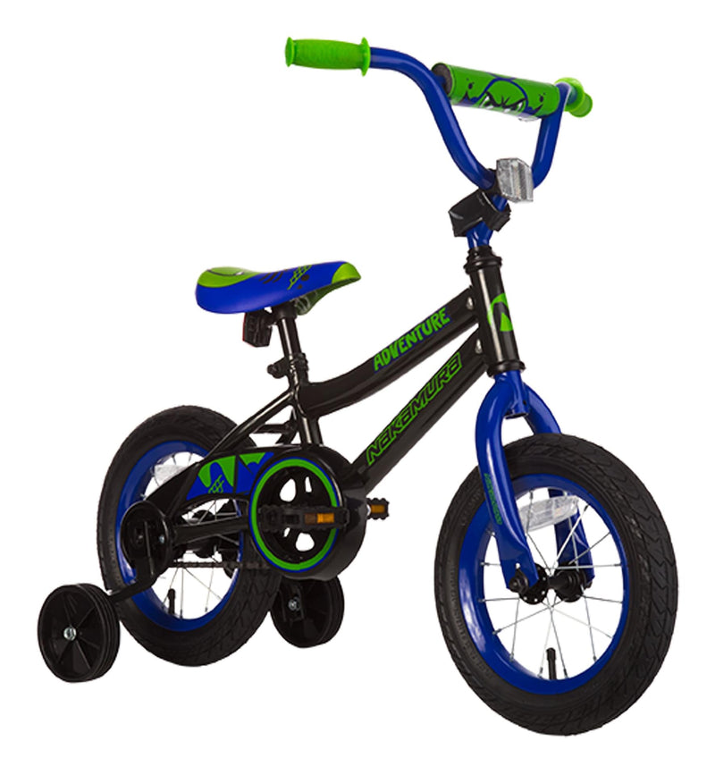 Nakamura Adventure Kid's Bike, Black, 12-in H7