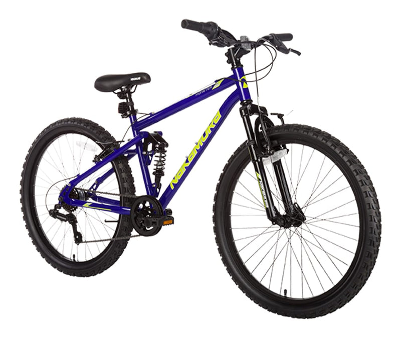 Nakamura Monster 2 Junior Hardtail Mountain Bike, 7-Speed, 24-in W9