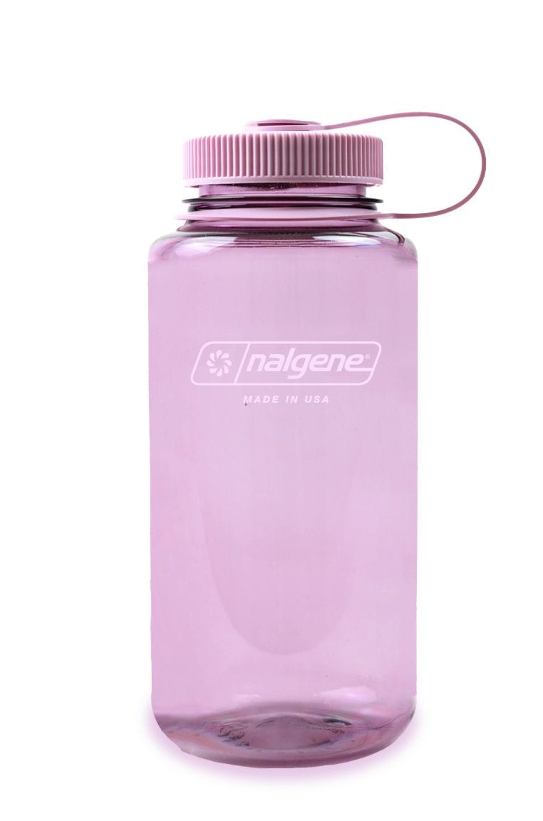 Nalgene Sustain Wide Mouth Water Bottle, Impact-Resistant, BPA-Free, 32-oz X2