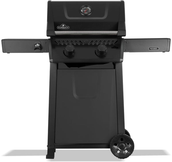 Napoleon Rebel 365 2-Burner LP Gas BBQ, Matte Black G3