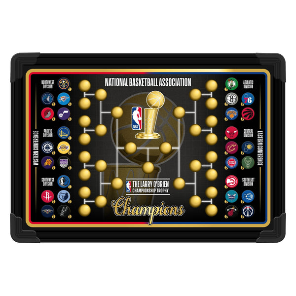 NBA Standing Magnetic Board for Fans, Includes 30 Team Magnets L5