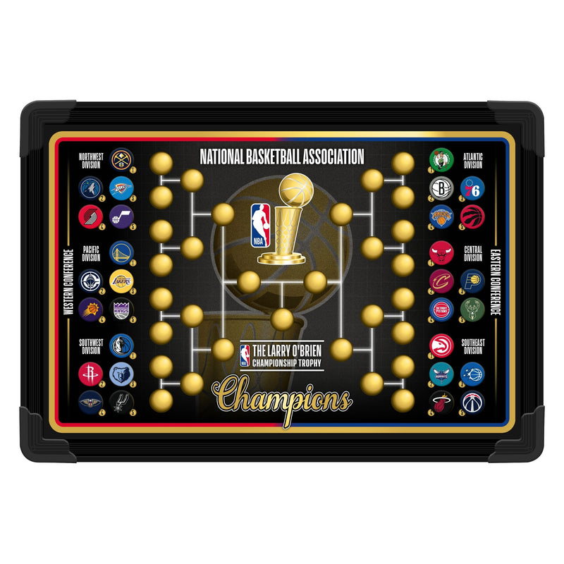 NBA Standing Magnetic Board for Fans, Includes 30 Team Magnets L5