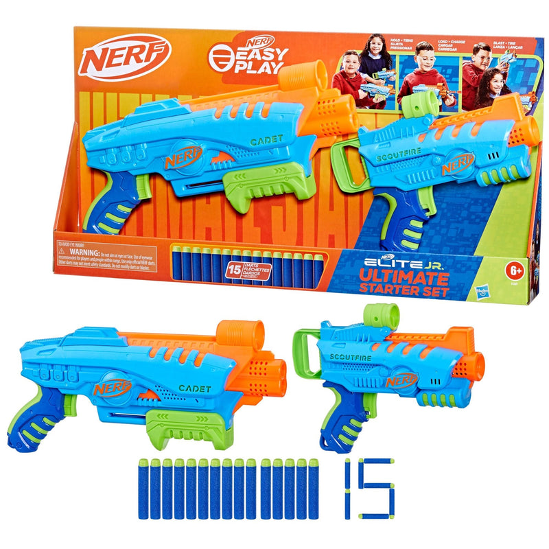 NERF Elite Ultimate Front-Loading Starter Set, Junior M7