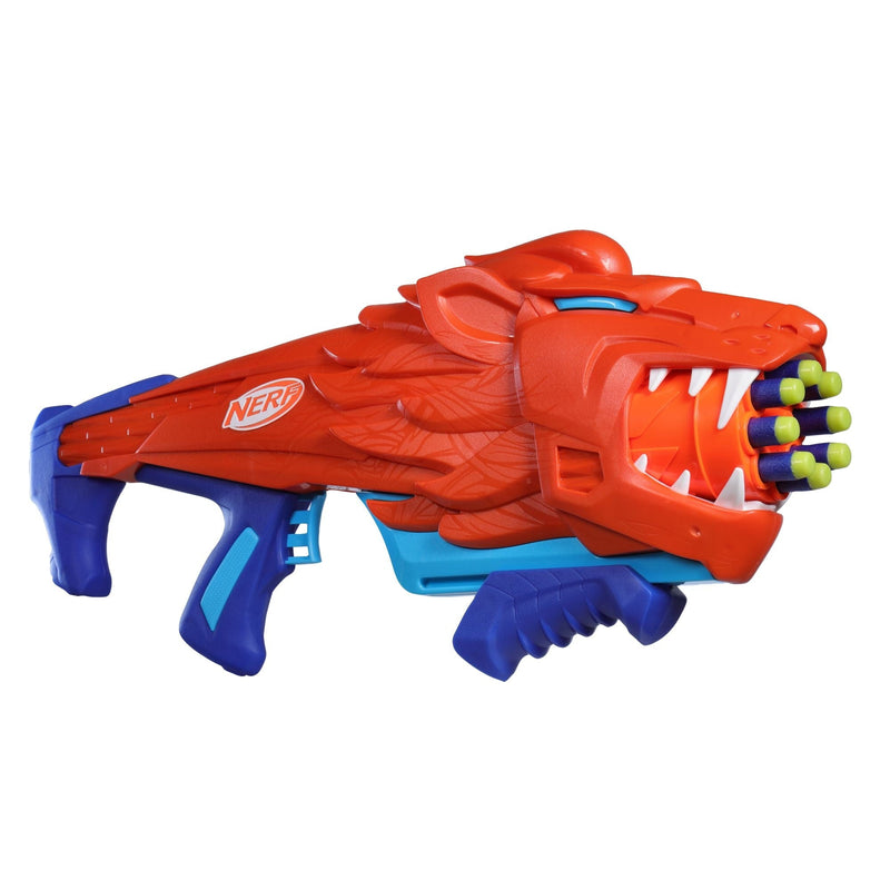 NERF Junior Wild Lionfury Easy-Play Dart Blaster, Includes 16 Darts, Ages 6+ M2