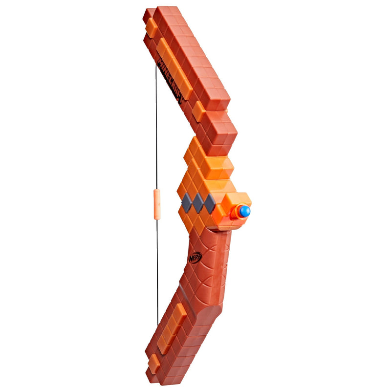 NERF Minecraft Bow Dart Blaster with Pull-Back Priming and 8 Darts S8