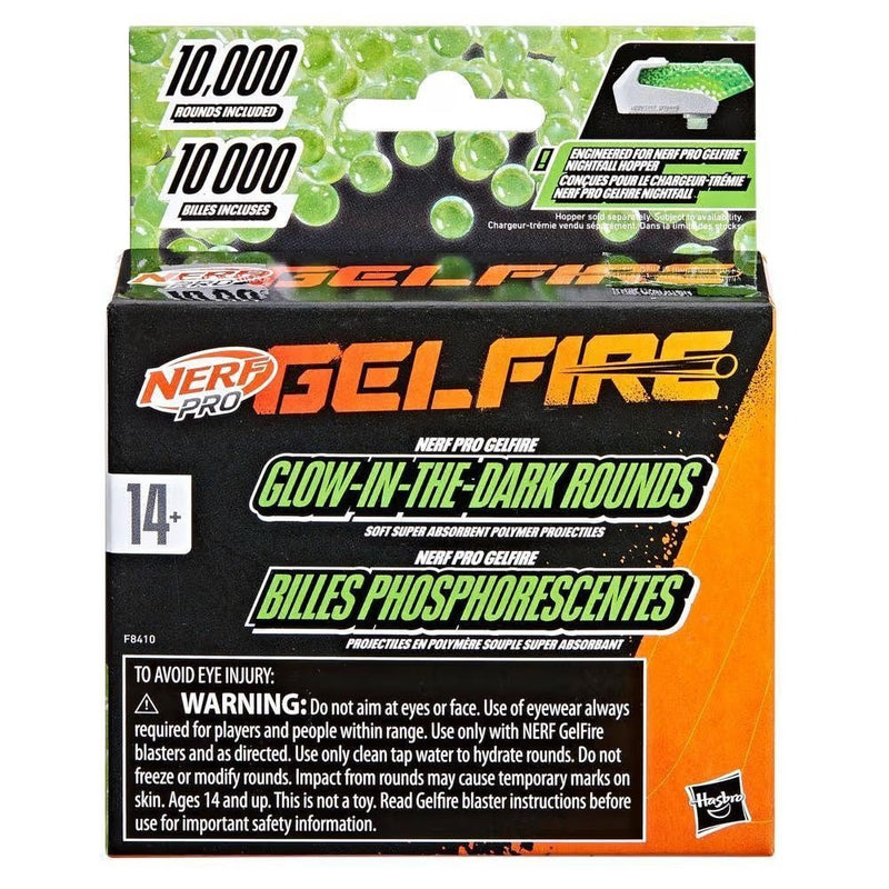 Nerf Pro Gelfire Glow In The Dark 10000-Round Refill for Nightfall Hopper O3