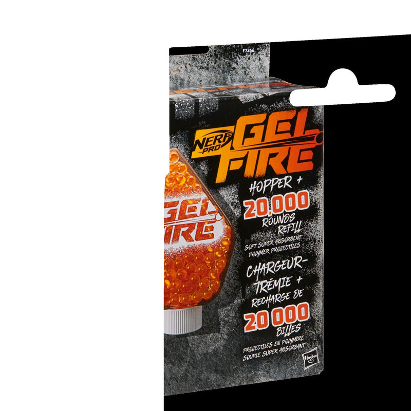 Nerf Pro Gelfire Orange Hopper+ with 20000-Round Refill O4