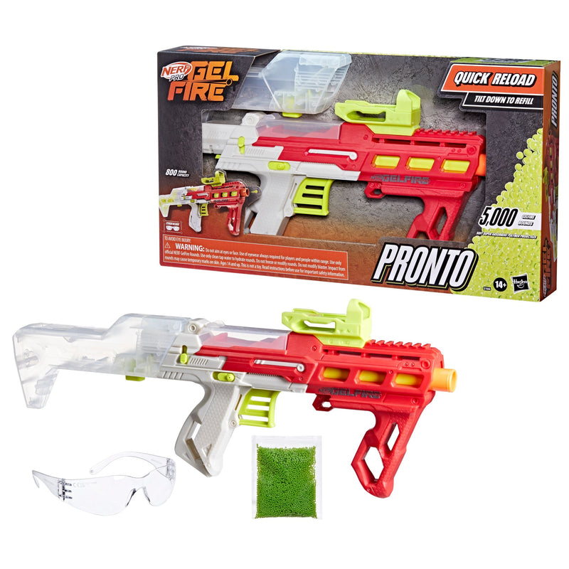 Nerf Pro Gelfire Pronto Blaster with 5000 Gelfire Rounds N1