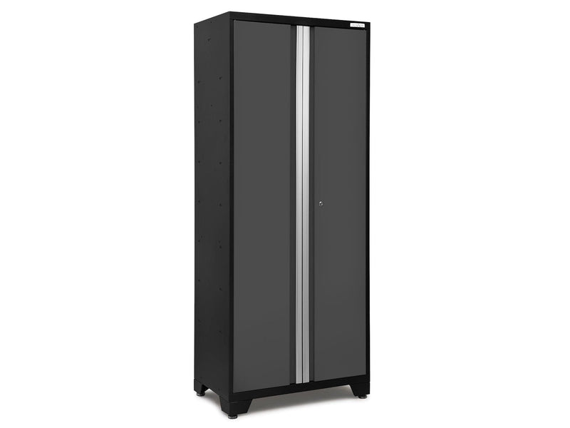 NewAge Bold 3.0 Series 24-Gauge Steel Multi-Use Locker, Fully-Welded, 800-lb Capacity, Black/Grey, 30-in S6