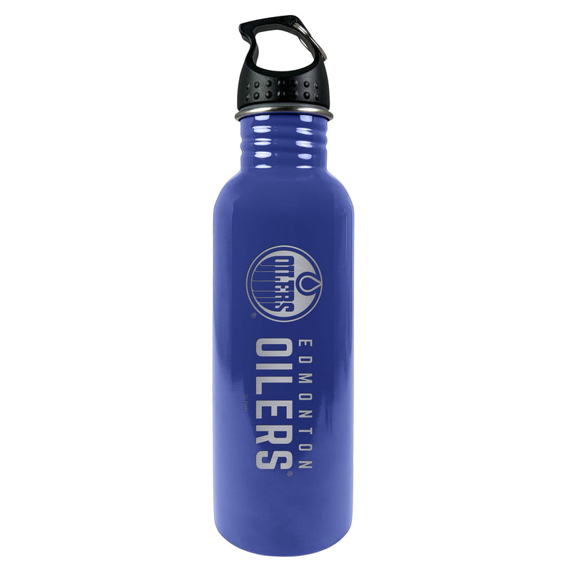 NHL Edmonton Oilers Stainless Steel Water Bottle, 25-oz W0