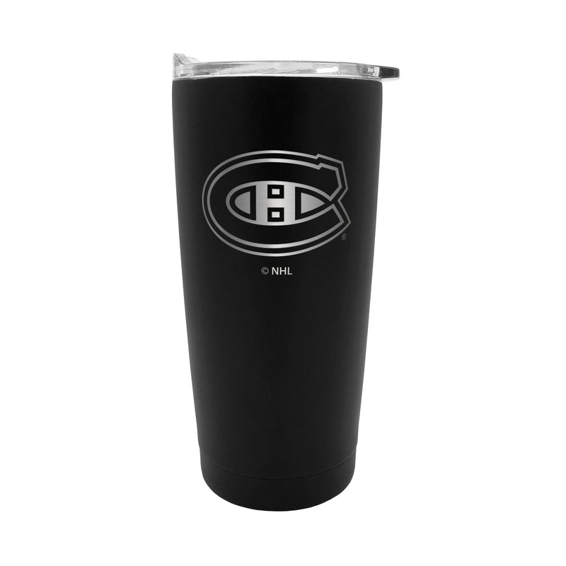 NHL Montreal Canadiens Executive Stainless Steel Insulated Travel Tumbler, Black, 20-oz A1