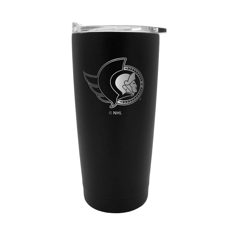 NHL Ottawa Senators Executive Stainless Steel Insulated Travel Tumbler, Black, 20-oz Z5