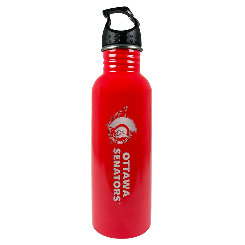 NHL Ottawa Senators Stainless Steel Water Bottle, 25-oz K9