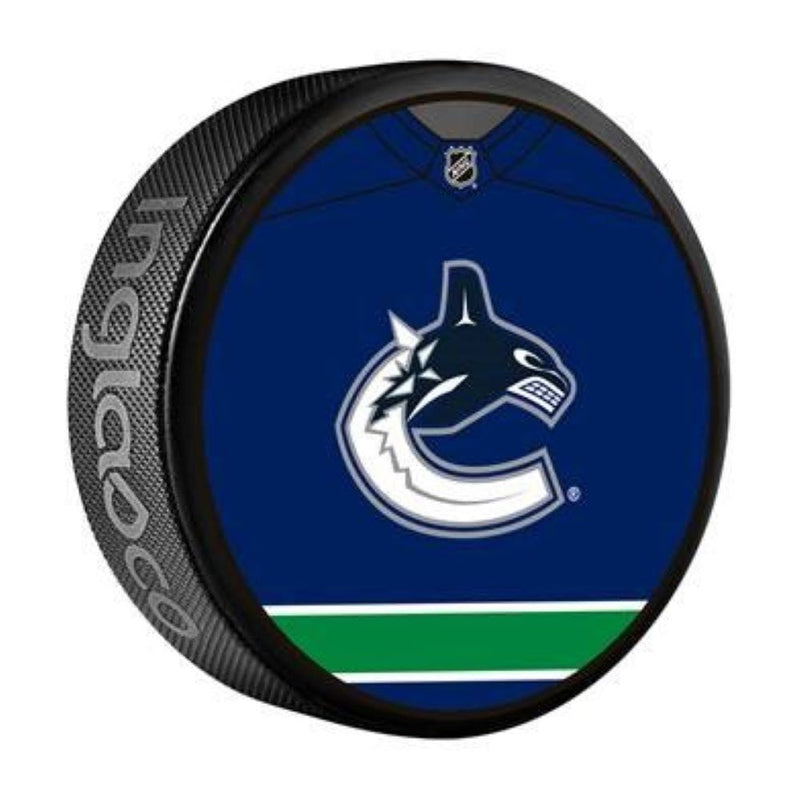 NHL Vancouver Canucks Souvenir Hockey Puck, 6-oz X9