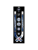 NHL Winnipeg Jets Mini Hockey Pucks & Sticks Set, 8-pc