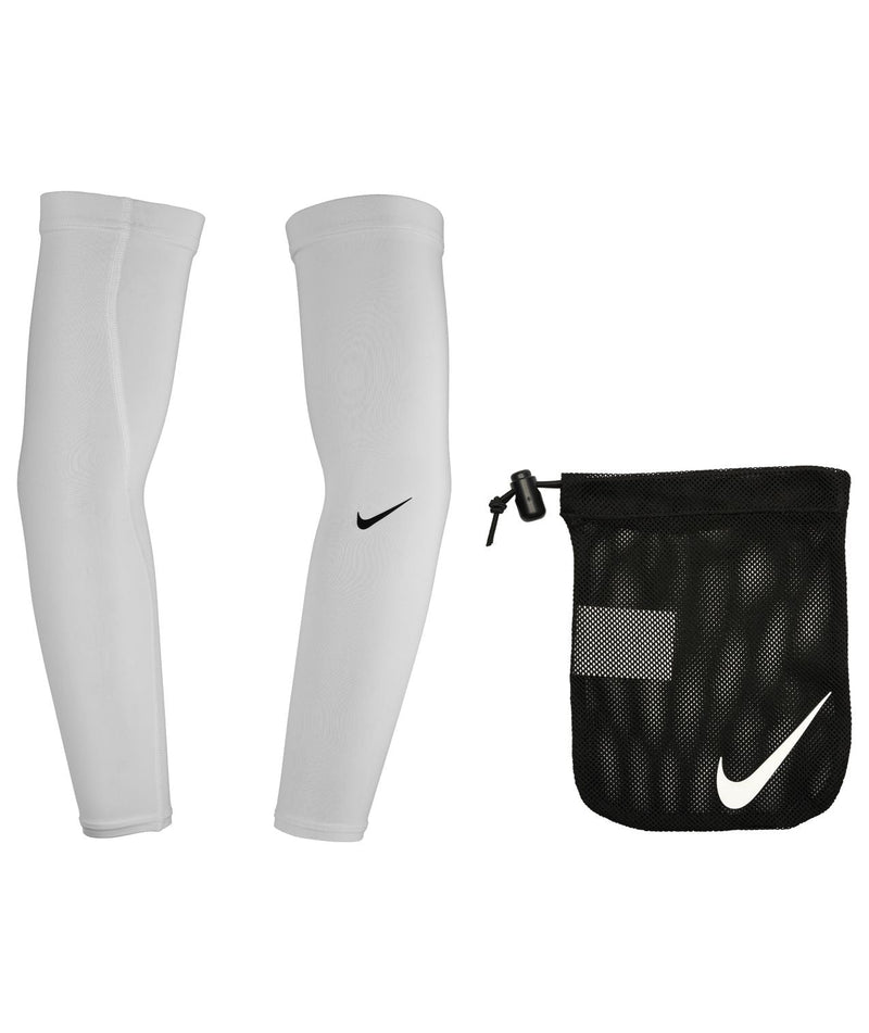 Nike UV 2.0 Golf Sleeve with Dri-Fit, White/Black, Medium/Large D8
